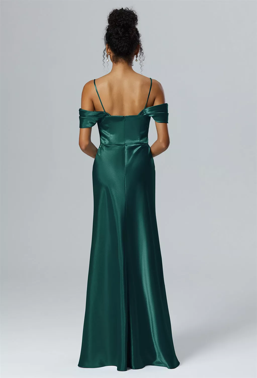 AW Laurinda Hunter Green  Convertibile Convertible Bridesmaid Dresses